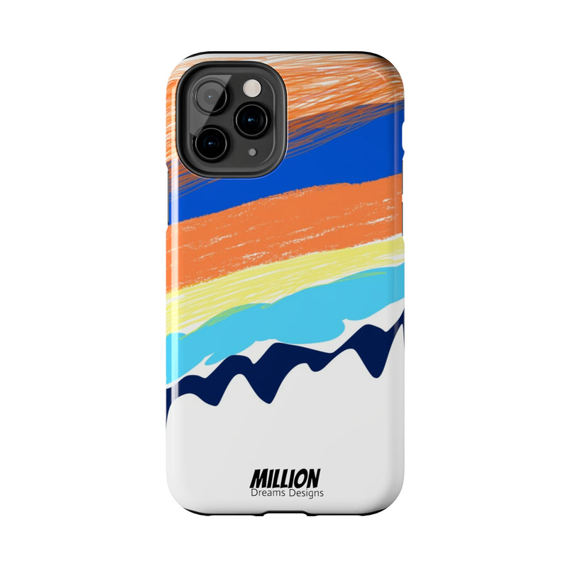 Color Sketch Lines Tough Phone Case