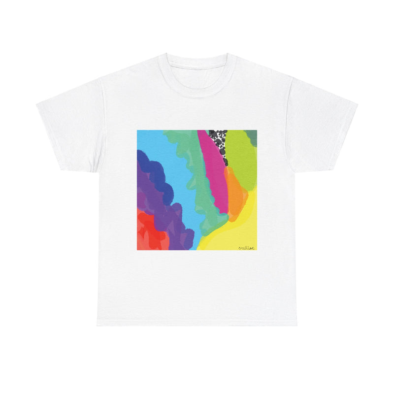 Color Print Unisex Heavy Cotton Tee