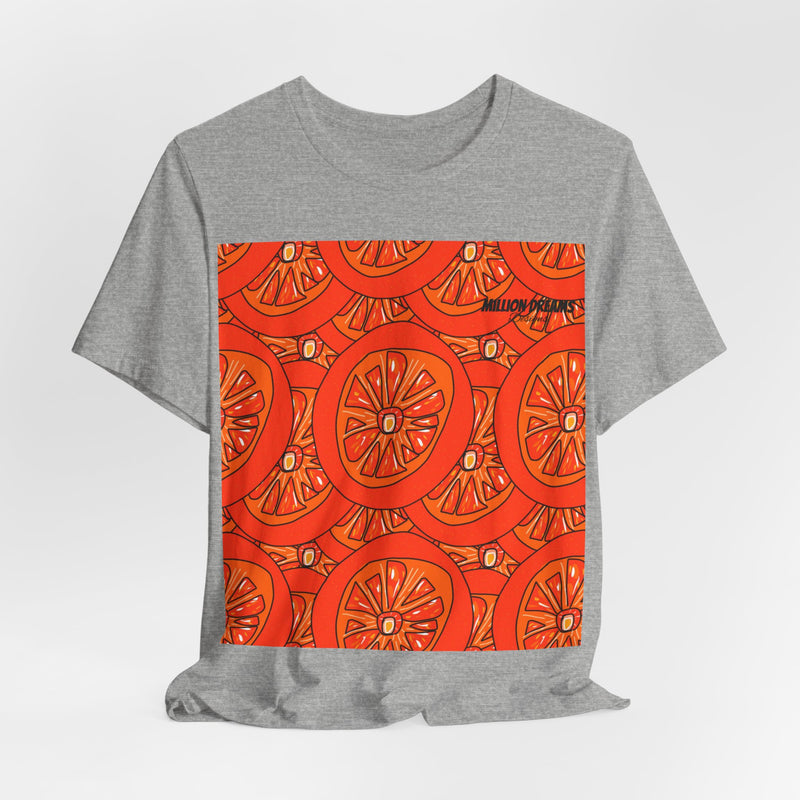 Tangie Orange Unisex Jersey Short Sleeve Tee