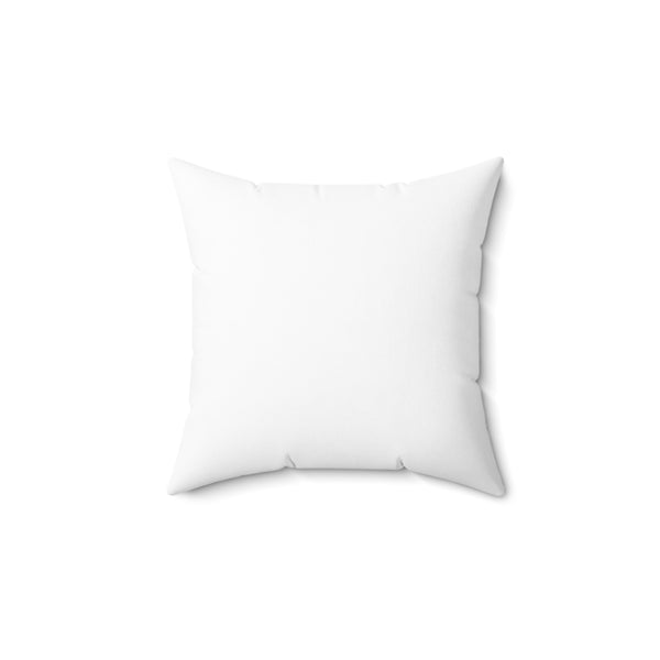 Curvy Body Spun Polyester Square Pillow