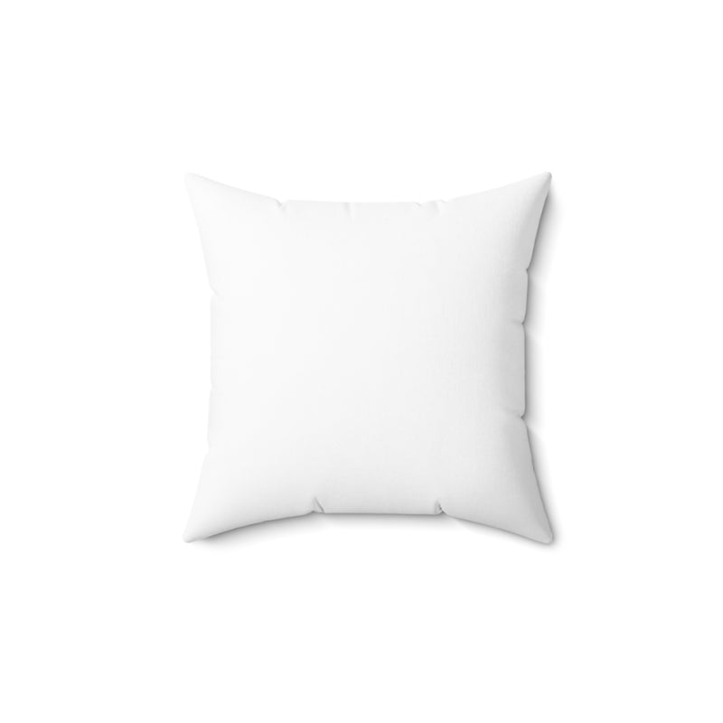 Curvy Body Spun Polyester Square Pillow