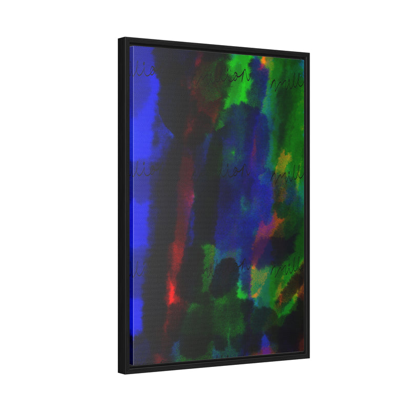 Watercolor Hue Gallery Canvas Wraps, Vertical Frame