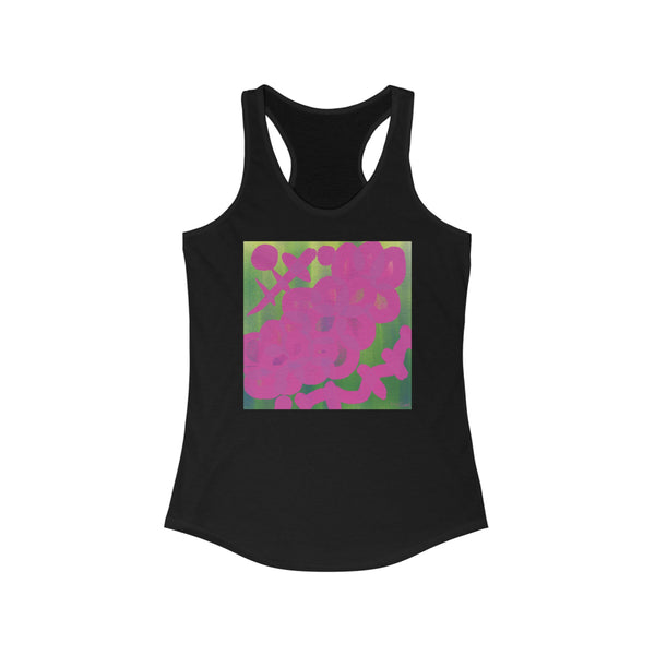 Sketch Print Design Women's Ideal Racerback Tank