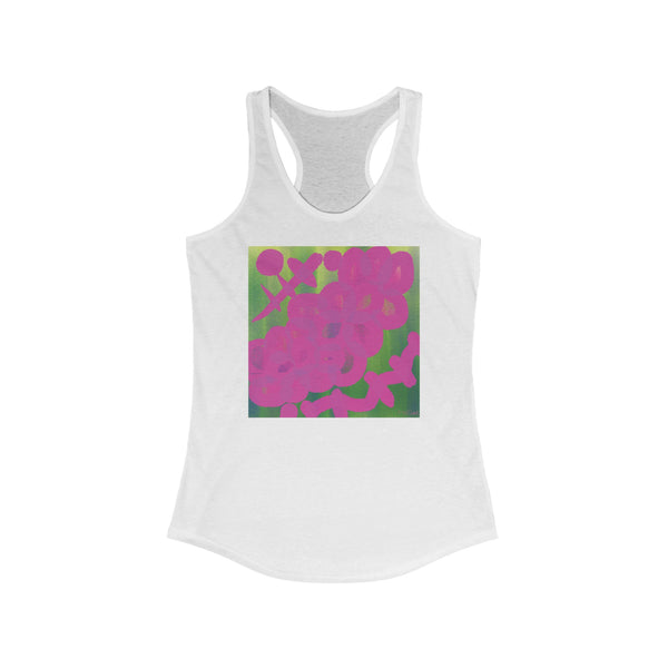 Sketch Print Design Women's Ideal Racerback Tank