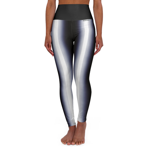 Glowing Curves  High Waisted Yoga Leggings (AOP)