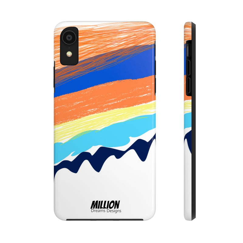 Color Sketch Lines Tough Phone Case