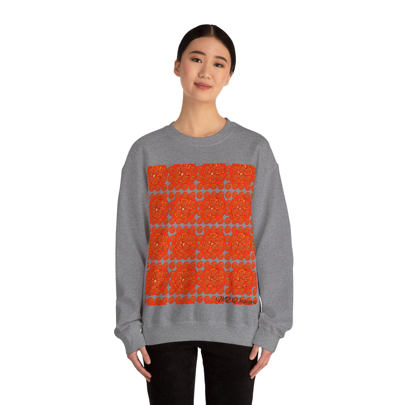 Tangie Orange Unisex Heavy Blend™ Crewneck Sweatshirt