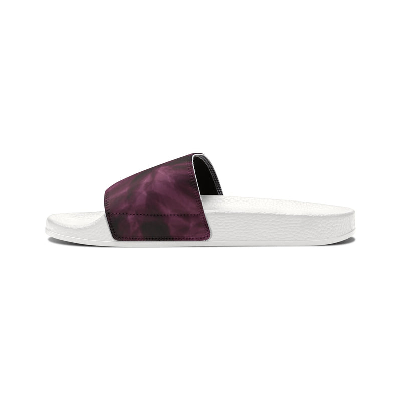 Purple Aura Men's PU Slide Sandals