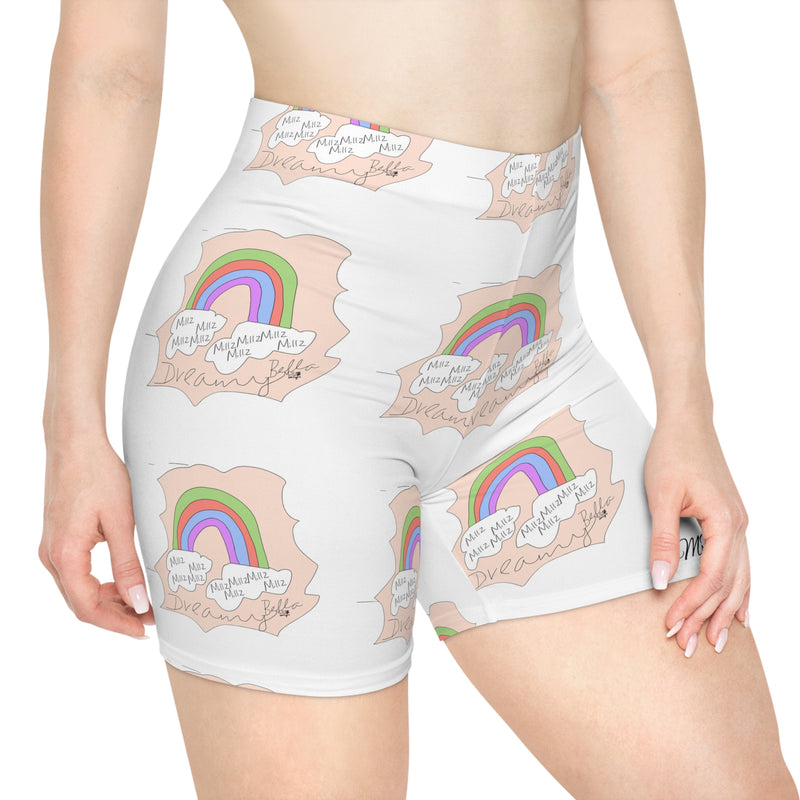 Dreamy Cloud Women's Biker Shorts (AOP)