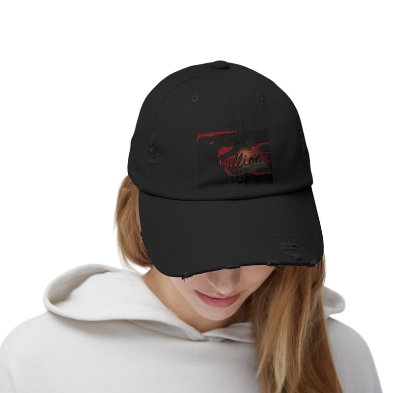 Fiery Million Unisex Distressed Cap