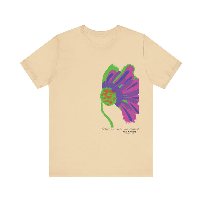 Edge flower Jersey Short Sleeve Tee