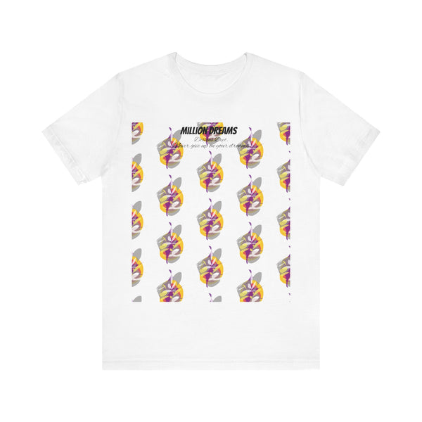 Swirl Print Jersey Short Sleeve Tee