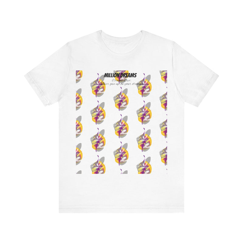 Swirl Print Jersey Short Sleeve Tee