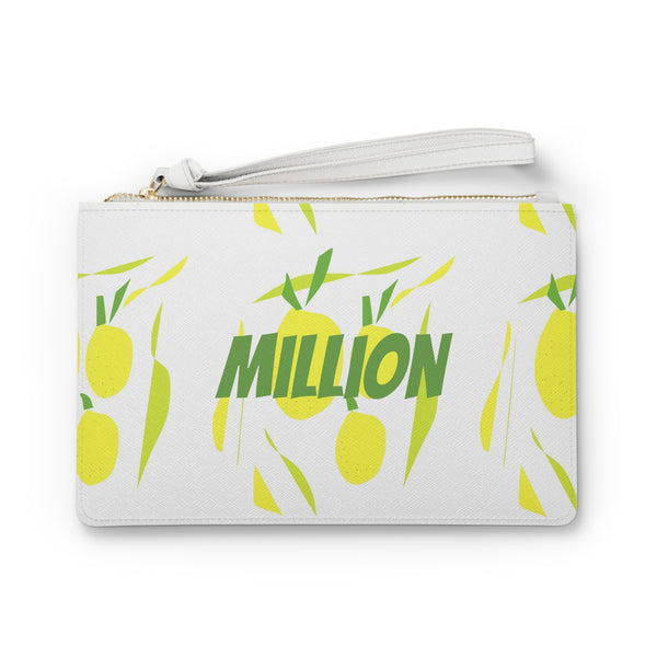 Lemon Yellow Clutch Bag