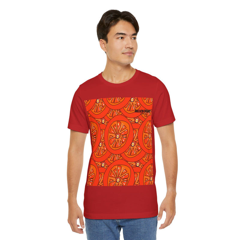 Tangie Orange Unisex Jersey Short Sleeve Tee