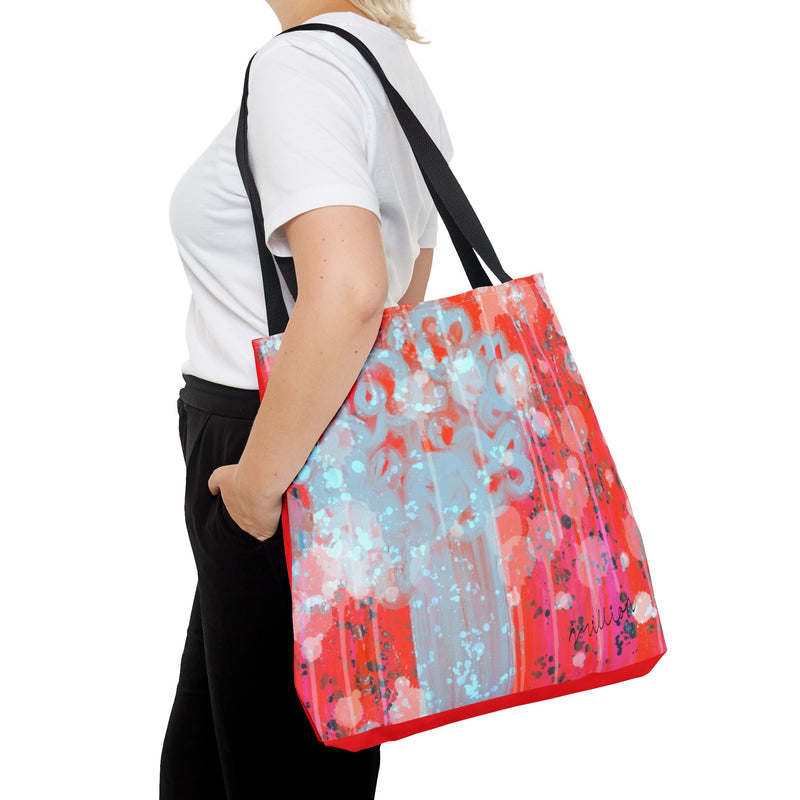 Ice Glaze Print Tote Bag (AOP)