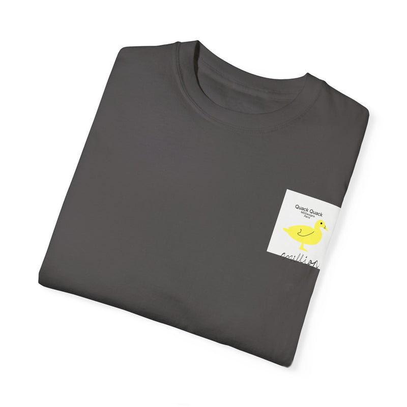 Quacking Duck Unisex Garment-Dyed T-shirt