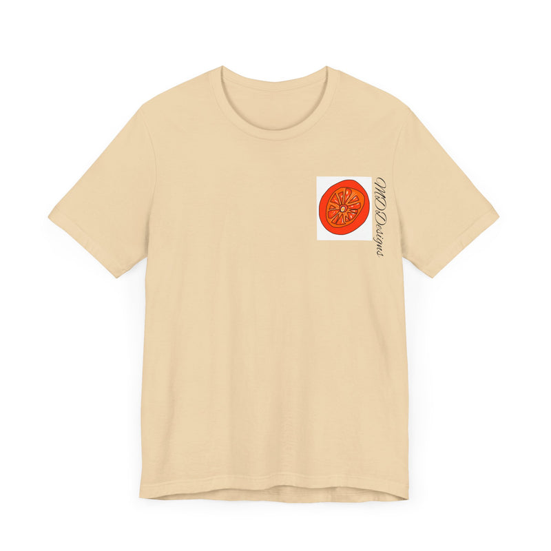 Tangie Orange Unisex Jersey Short Sleeve Tee