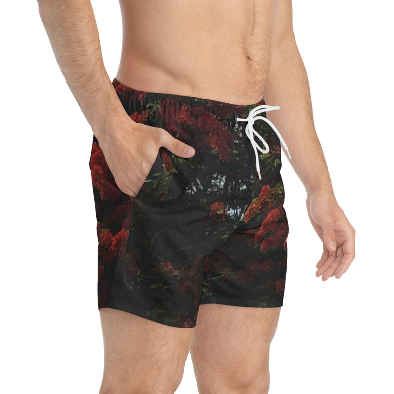 Resort View Swim Trunks (AOP)