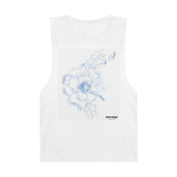 Sketch Flower Unisex Barnard Tank