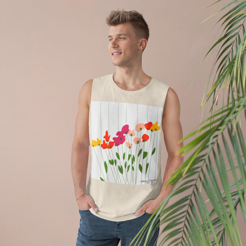 Freestyle flowers Unisex Barnard Tank