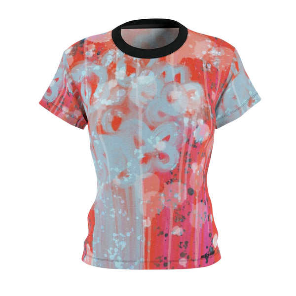 Ice Glaze Portrait 2.0 Women's Cut & Sew Tee (AOP)