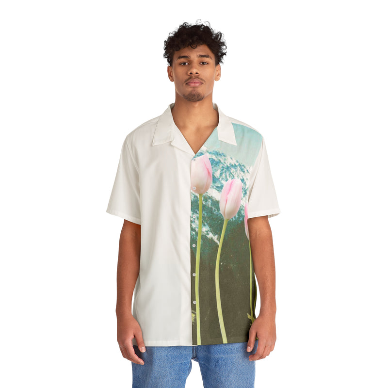 Mountain & Roses Men's Hawaiian Shirt (AOP)