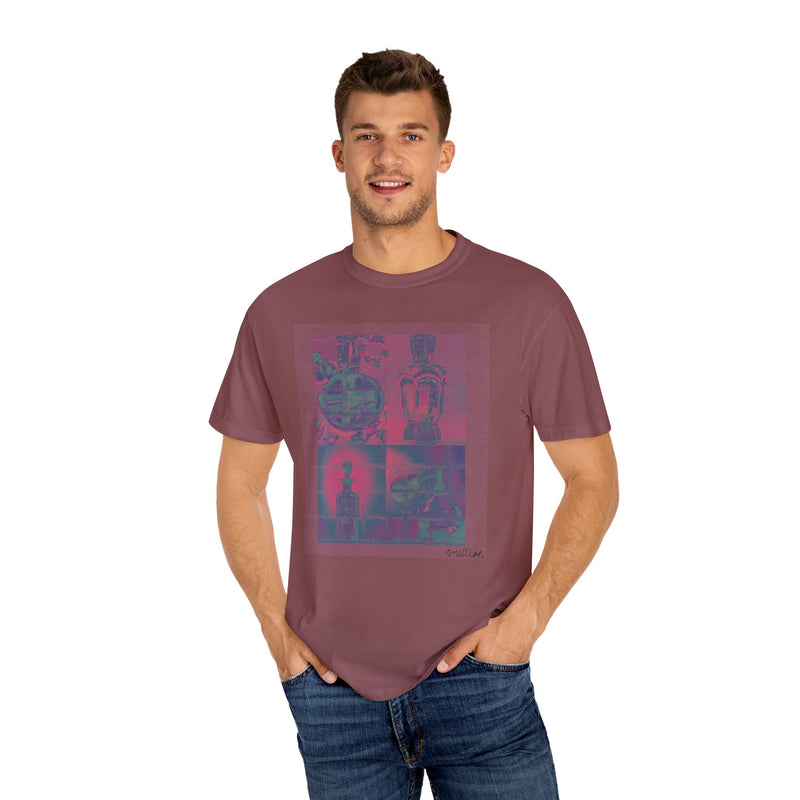 Classic Bottles Unisex Garment-Dyed T-shirt