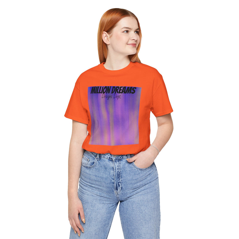 Sketch Paint Unisex Jersey Short Sleeve Tee