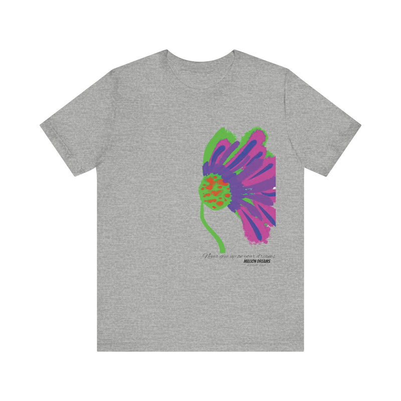 Edge flower Jersey Short Sleeve Tee