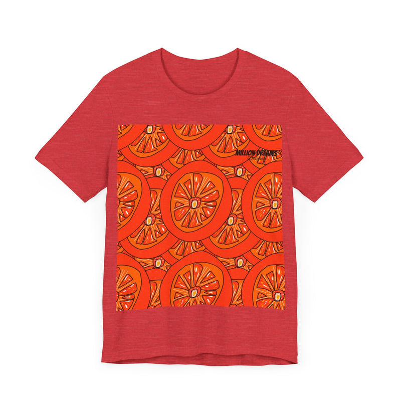 Tangie Orange Unisex Jersey Short Sleeve Tee