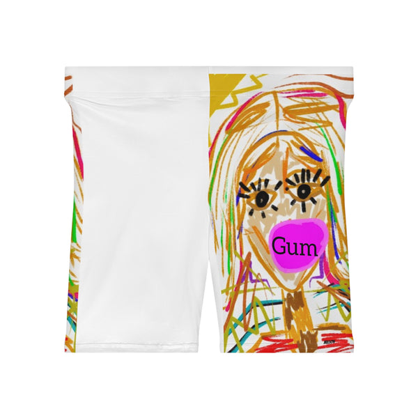 Gum Biker  Shorts (AOP)