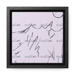 Cold Mountain View Gallery Canvas Wraps, Square Frame