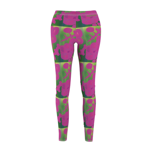 Sketch & Pink Design Women's Cut & Sew Casual Leggings (AOP)