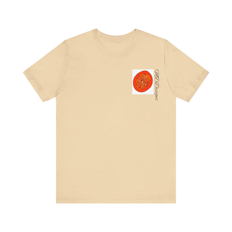 Tangie Orange Unisex Jersey Short Sleeve Tee