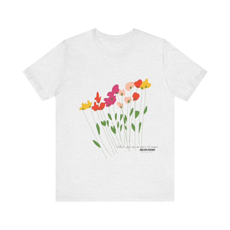 Freestyle  Flowers Jersey Short Sleeve Tee