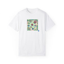 Strawberry Garden Unisex Garment-Dyed T-shirt