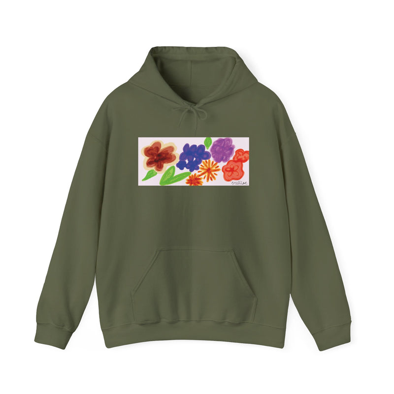 Flora Bold Unisex Heavy Blend™ Hooded Sweatshirt