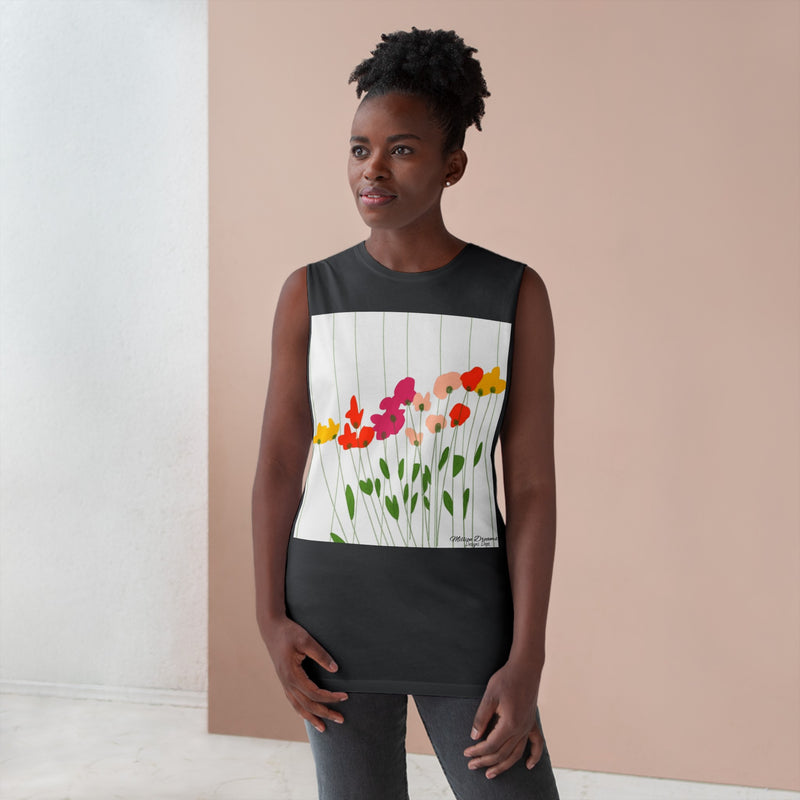 Freestyle flowers Unisex Barnard Tank