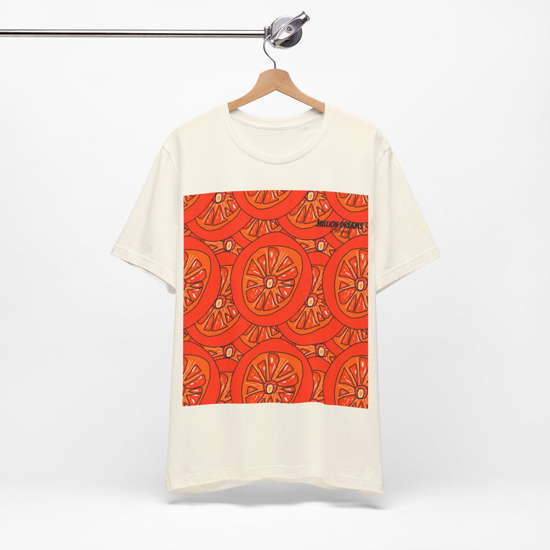 Tangie Orange Unisex Jersey Short Sleeve Tee