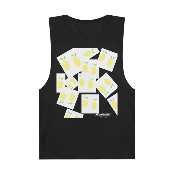 Lemon All over  Unisex Barnard Tank