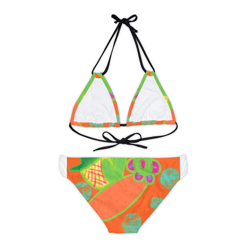 Neon Beach Vibes Bikini  (AOP)