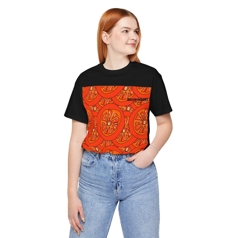 Tangie Orange Unisex Jersey Short Sleeve Tee