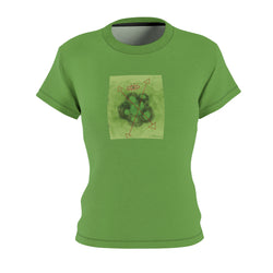 Eye & Arrow Green Women's Cut & Sew Tee (AOP)