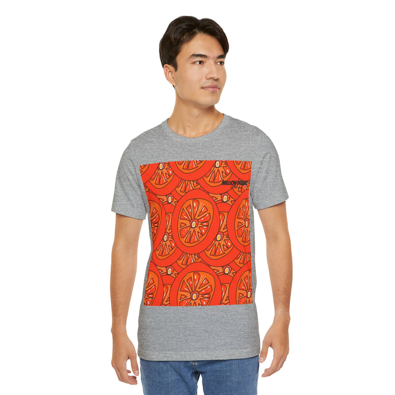 Tangie Orange Unisex Jersey Short Sleeve Tee