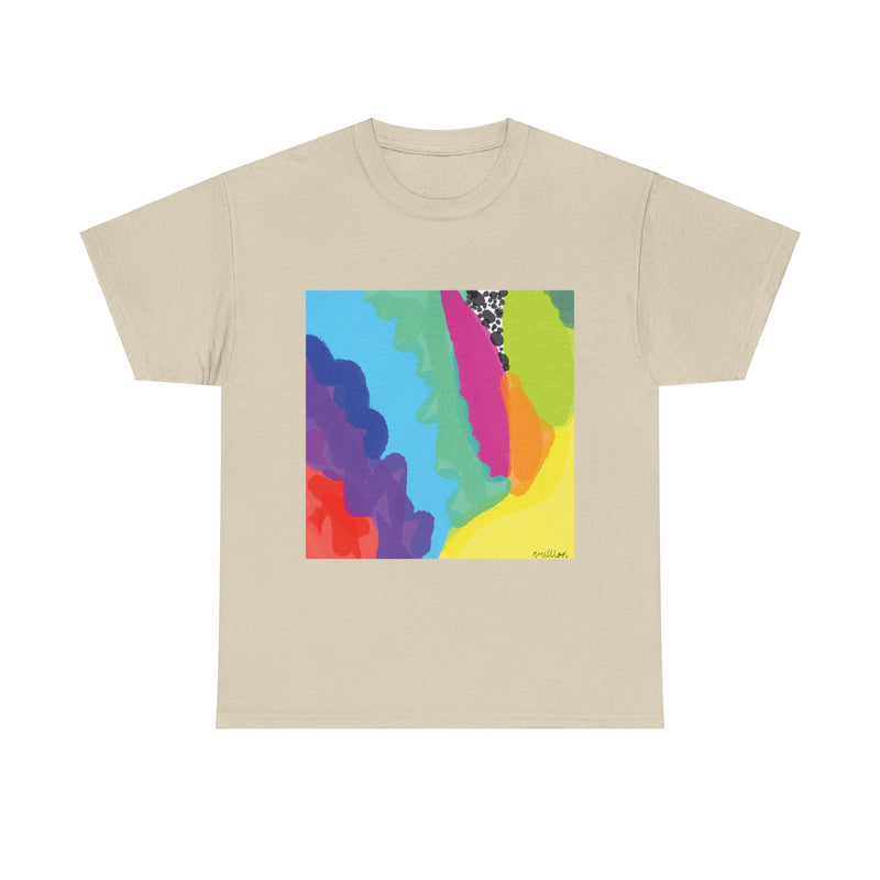 Color Print Unisex Heavy Cotton Tee