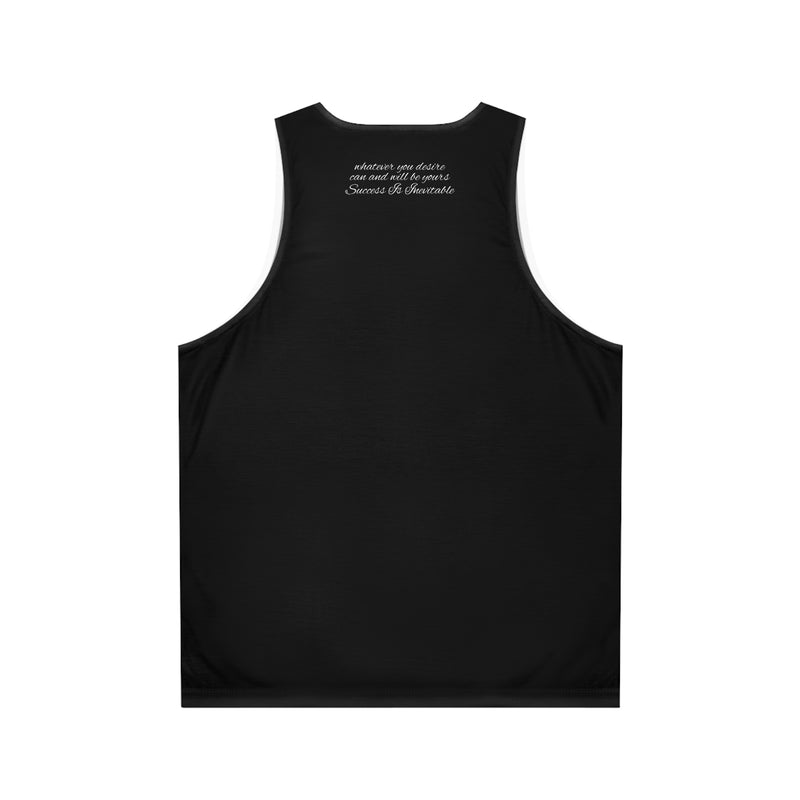 Success Is Inevitable Heart Unisex Tank Top (AOP)