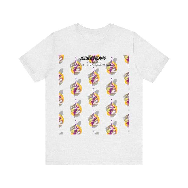 Swirl Print Jersey Short Sleeve Tee