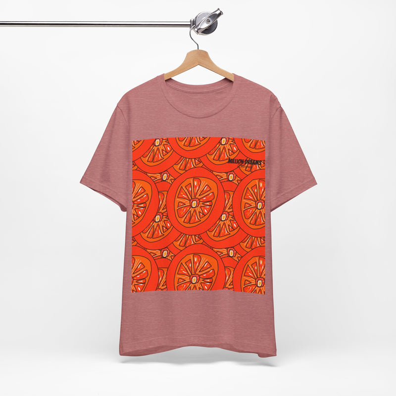 Tangie Orange Unisex Jersey Short Sleeve Tee