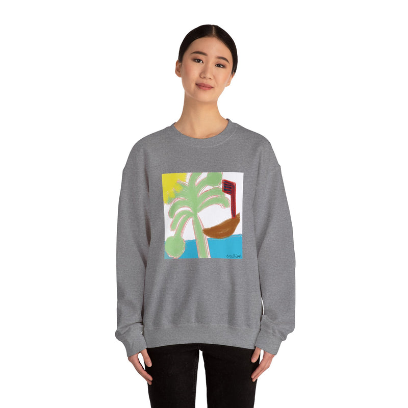 Ocean View  Heavy Blend™ Crewneck Sweatshirt